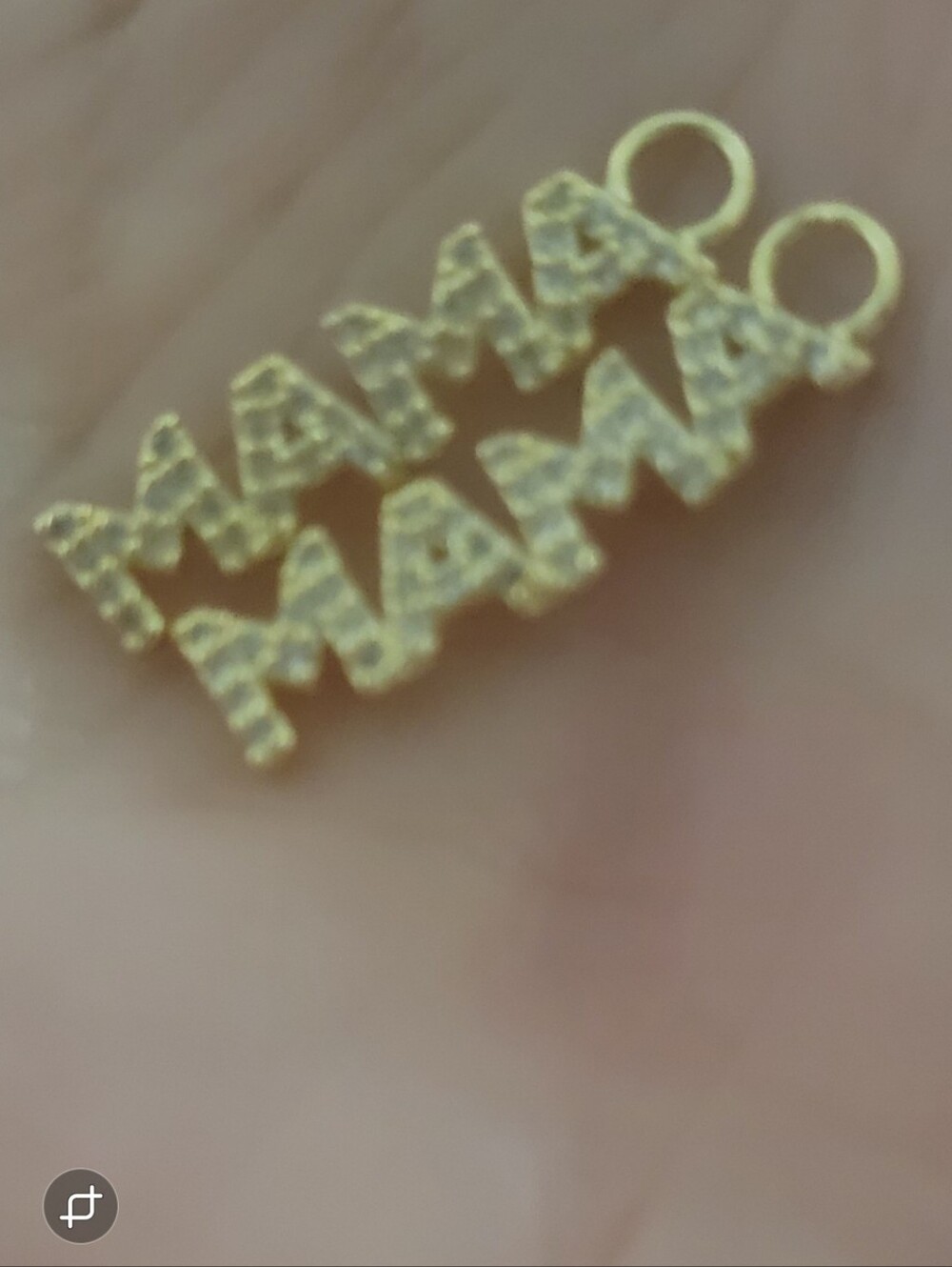 Melinda Maria Gold Mama Charm